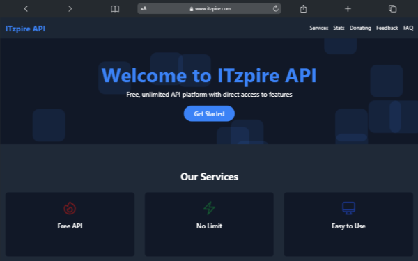 ITzpire API